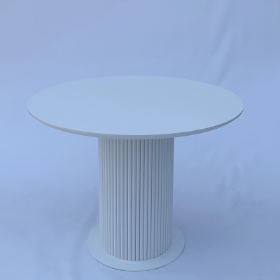 Обідній круглий стіл з HPL  фото