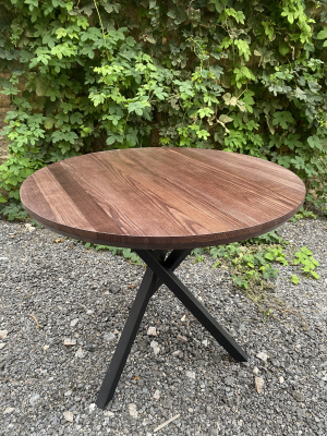 Обеденный стол из натурального дерева Ясень фото