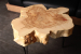 Coffee table "Martin" maple cross section