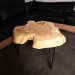 Coffee table "Martin" maple cross section