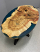 Журнальный столик "Airis" из натурального дерева Клён и эпоксидной смолой
