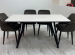 Rectangular folding table with HPL (Cashmere gray)