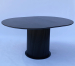 Folding dining table with HPL (Black)