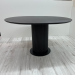 Dining table made of HPL (Jurassic anthracite slate)