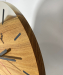 Настенные часы "Annetti" из натурального дерева Акация с эпоксидной смолой