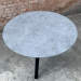 Dining table made of HPL (Chicago concrete light gray)