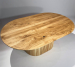 Coffee table made of natural wood Oak and Beech