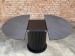 Dining table made of HPL (Jurassic anthracite slate)