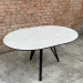 Dining white folding table with HPL (Arpa mika 3328)