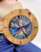 Настінний годинник Starwood "From Ukraine with NLAW" дуб 34 см (SW2805)