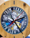 Настінний годинник Starwood "From Ukraine with NLAW" дуб 34 см (SW2805)