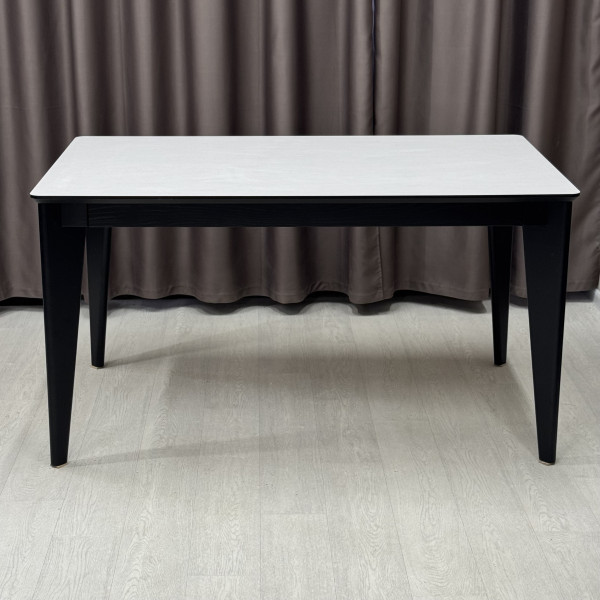 Rectangular folding dining table AFINA made of HPL
