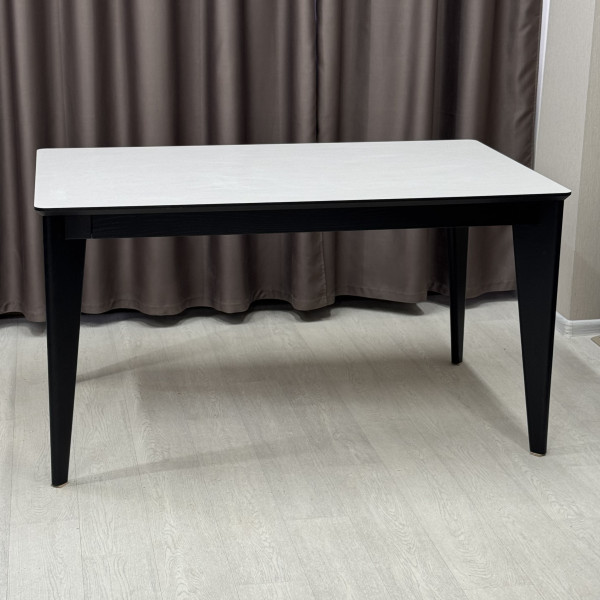 Rectangular folding dining table AFINA made of HPL