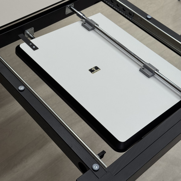 Rectangular folding dining table AFINA made of HPL