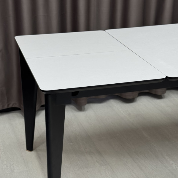 Rectangular folding dining table AFINA made of HPL