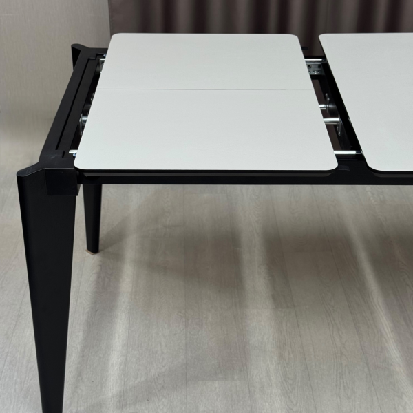 Rectangular folding dining table AFINA made of HPL