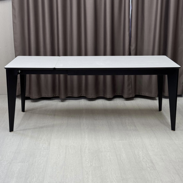 Rectangular folding dining table AFINA made of HPL