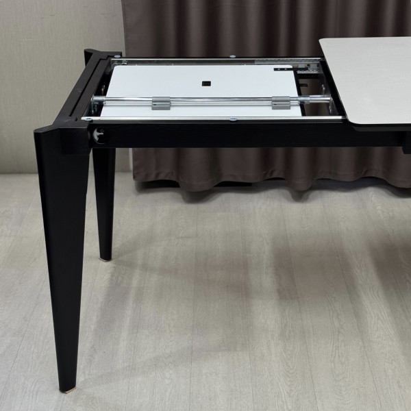 Rectangular folding dining table AFINA made of HPL