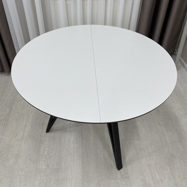  Dining round folding table Arrows made of HPL