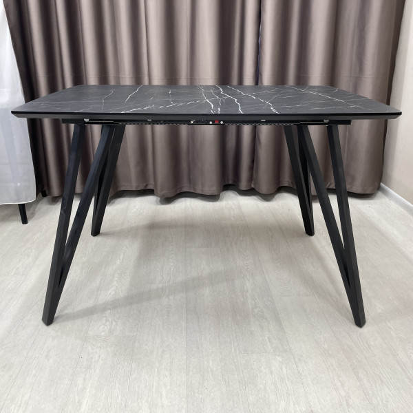 Dining rectangular folding table Arrows made of HPL