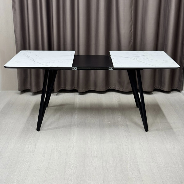 Dining rectangular folding table Arrows made of HPL