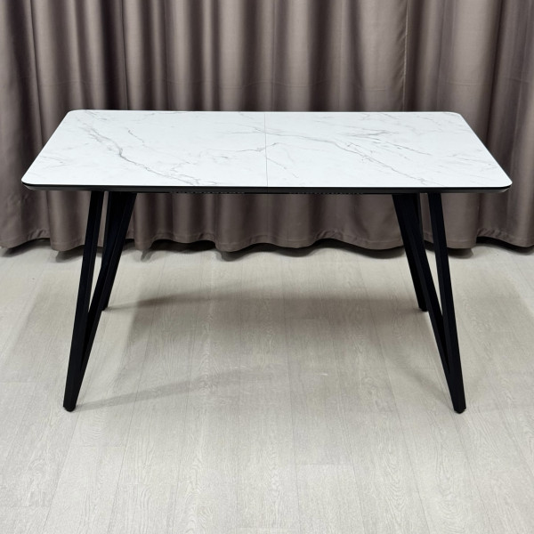 Dining rectangular folding table Arrows made of HPL