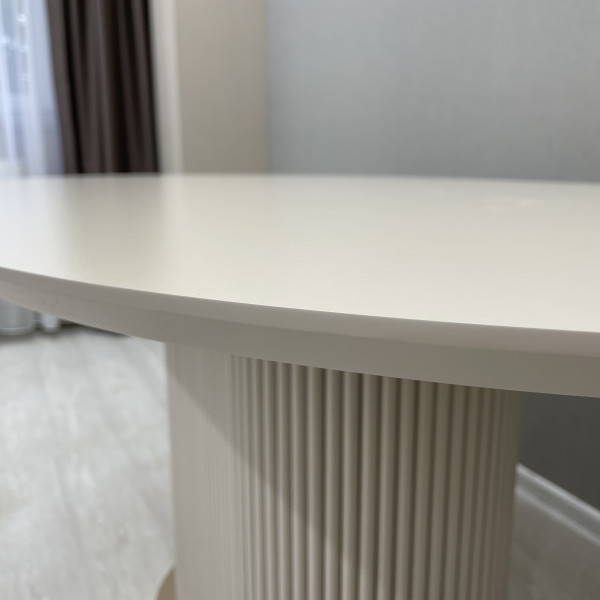 Oval dining table B-WOOD made of HPL