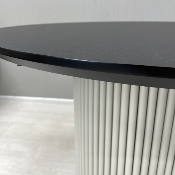  Dining round folding table B-WOOD made of HPL
