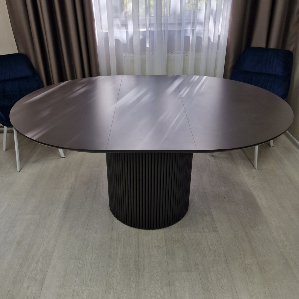  Dining round folding table B-WOOD made of HPL