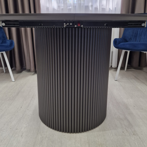  Dining round folding table B-WOOD made of HPL