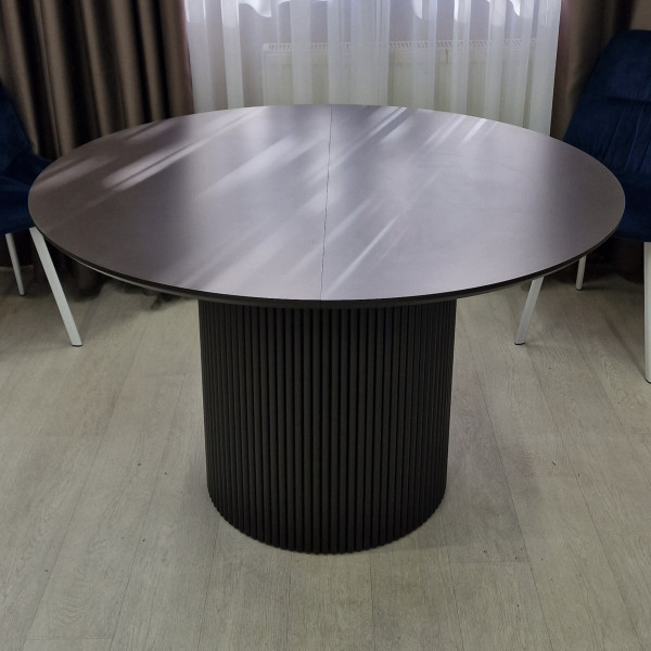  Dining round folding table B-WOOD made of HPL