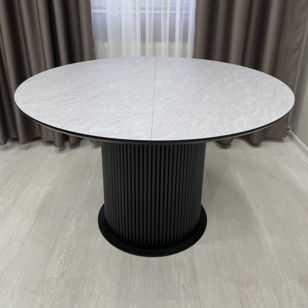  Dining round folding table B-WOOD made of HPL