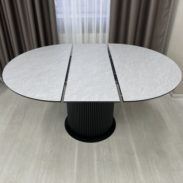  Dining round folding table B-WOOD made of HPL