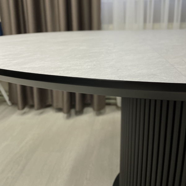 Dining round folding table B-WOOD made of HPL