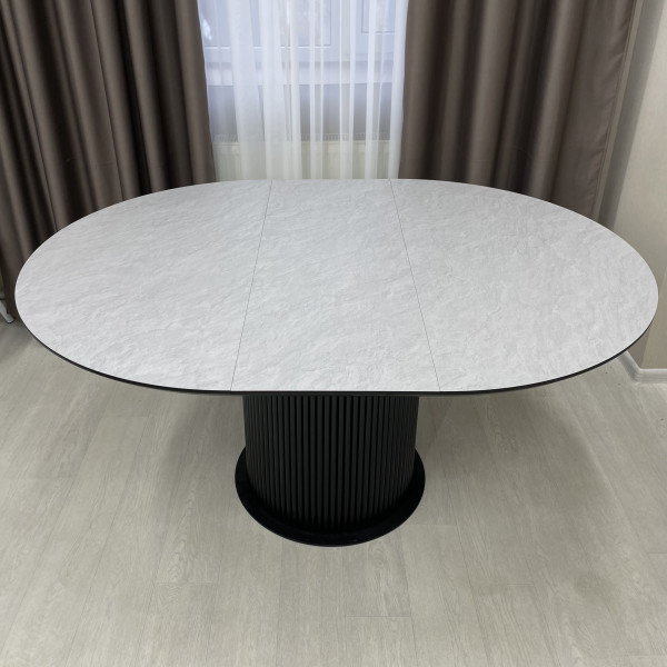  Dining round folding table B-WOOD made of HPL