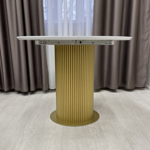  Dining round folding table B-WOOD made of HPL