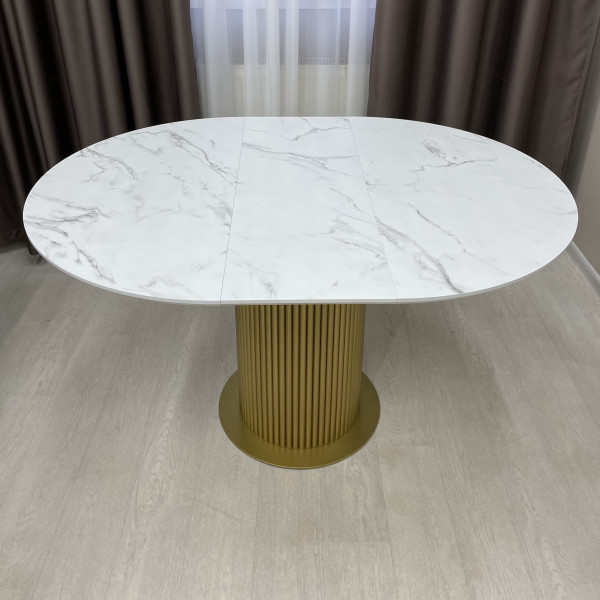  Dining round folding table B-WOOD made of HPL