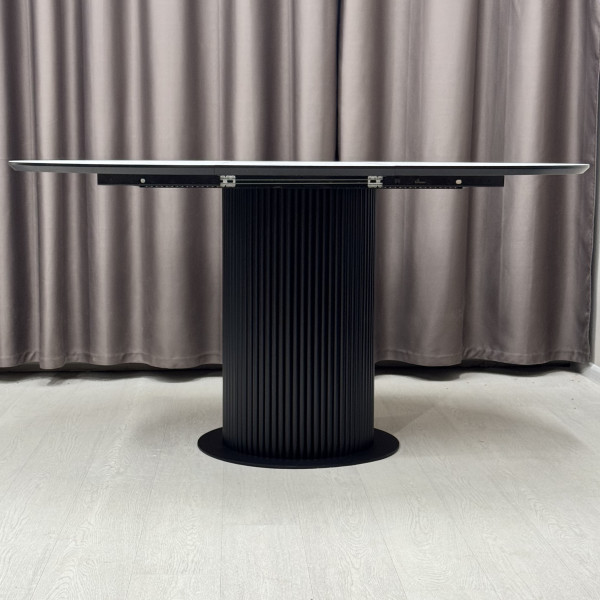  Dining round folding table B-WOOD made of HPL