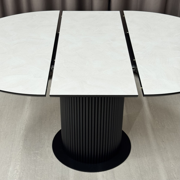  Dining round folding table B-WOOD made of HPL