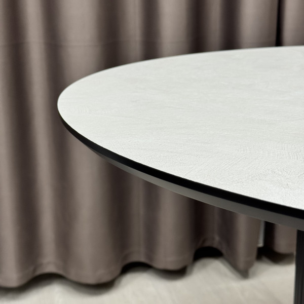  Dining round folding table B-WOOD made of HPL