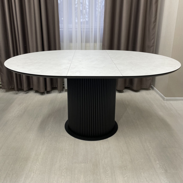  Dining round folding table B-WOOD made of HPL