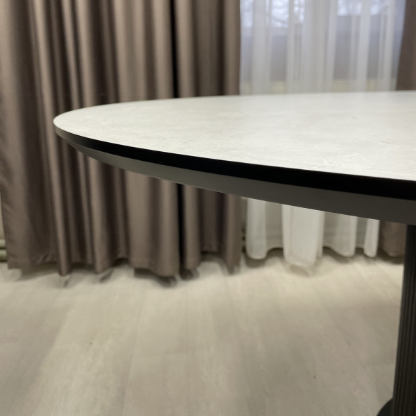  Dining round folding table B-WOOD made of HPL
