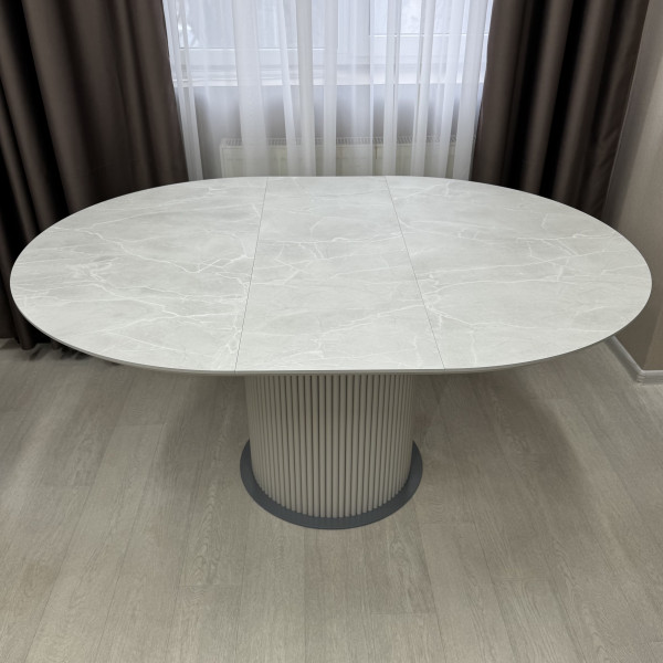  Dining round folding table B-WOOD made of HPL