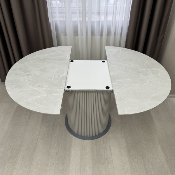  Dining round folding table B-WOOD made of HPL