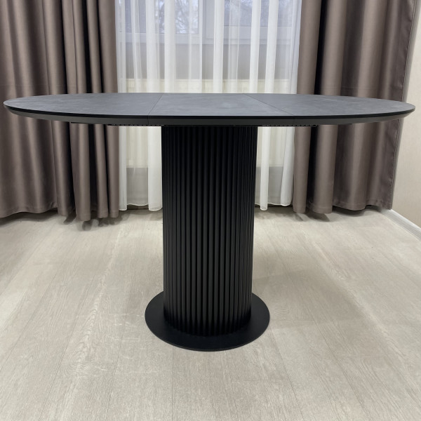  Dining round folding table B-WOOD made of HPL
