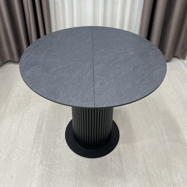  Dining round folding table B-WOOD made of HPL