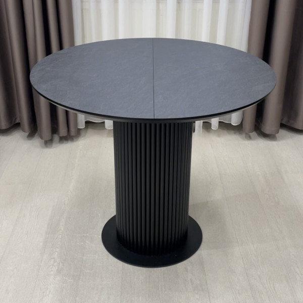  Dining round folding table B-WOOD made of HPL