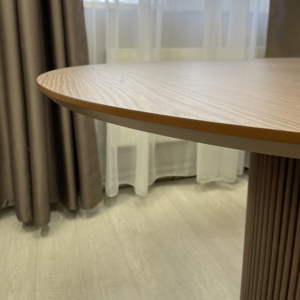  Dining round folding table B-WOOD HPL