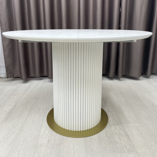  Dining round folding table B-WOOD made of HPL