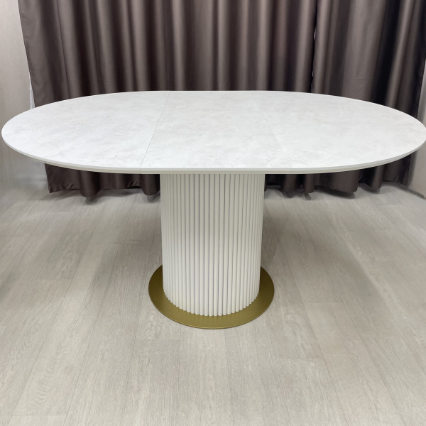  Dining round folding table B-WOOD made of HPL